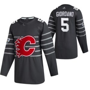 Calgary Flames Trikot #5 Mark Giordano Grau 2020 NHL All Star